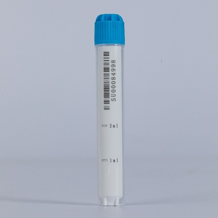 Advanced 4.0 ML SBS 2D Barcode Tube with Internal Thread Technology by Kedun